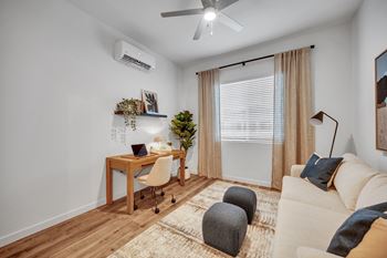 Bright, open floor plans with large windows
